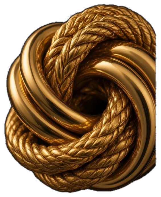 Boucle d'oreille N&oelig;ud plaqu&eacute; or Jewelry Golden, vue d&eacute;taill&eacute;e